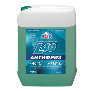 Тосол AGA-L40 10 л AGA009L 
