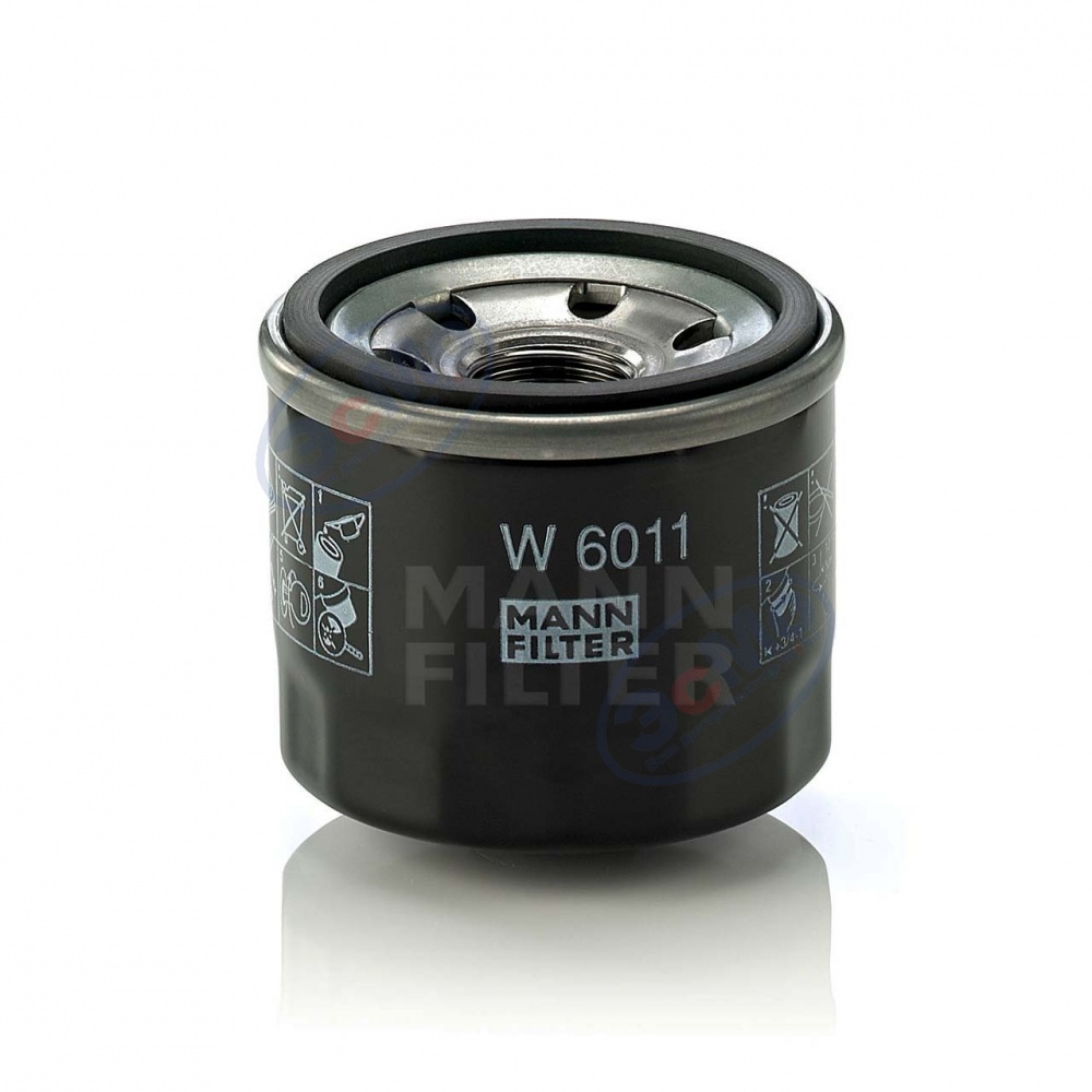 Фильтр масляный (MANN) W 6011 Mitsubishi, Smart
