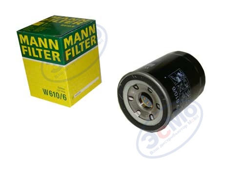 Фильтр масляный (MANN) W 610/6 Honda