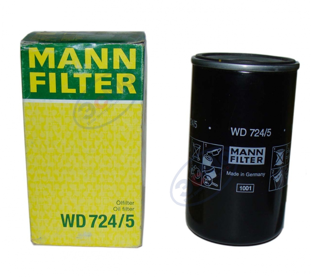 Фильтр масляный (MANN) WD 724/5 Manitou