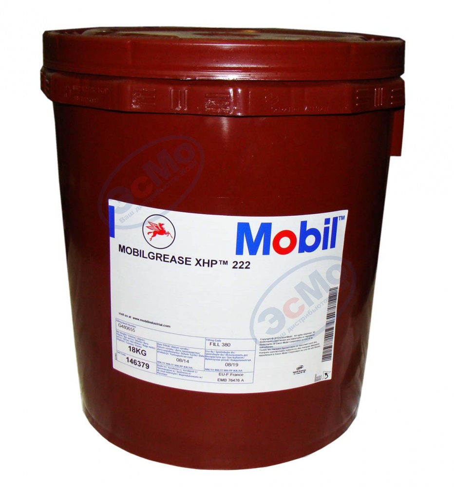 Смазка высокотемпературная Mobilgrease XHP 222  18 кг