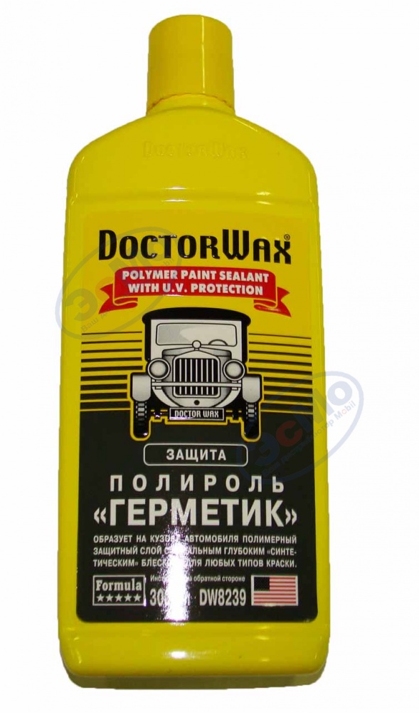 Полироль кузова герметик 300 мл (Doctor Wax) DW8239