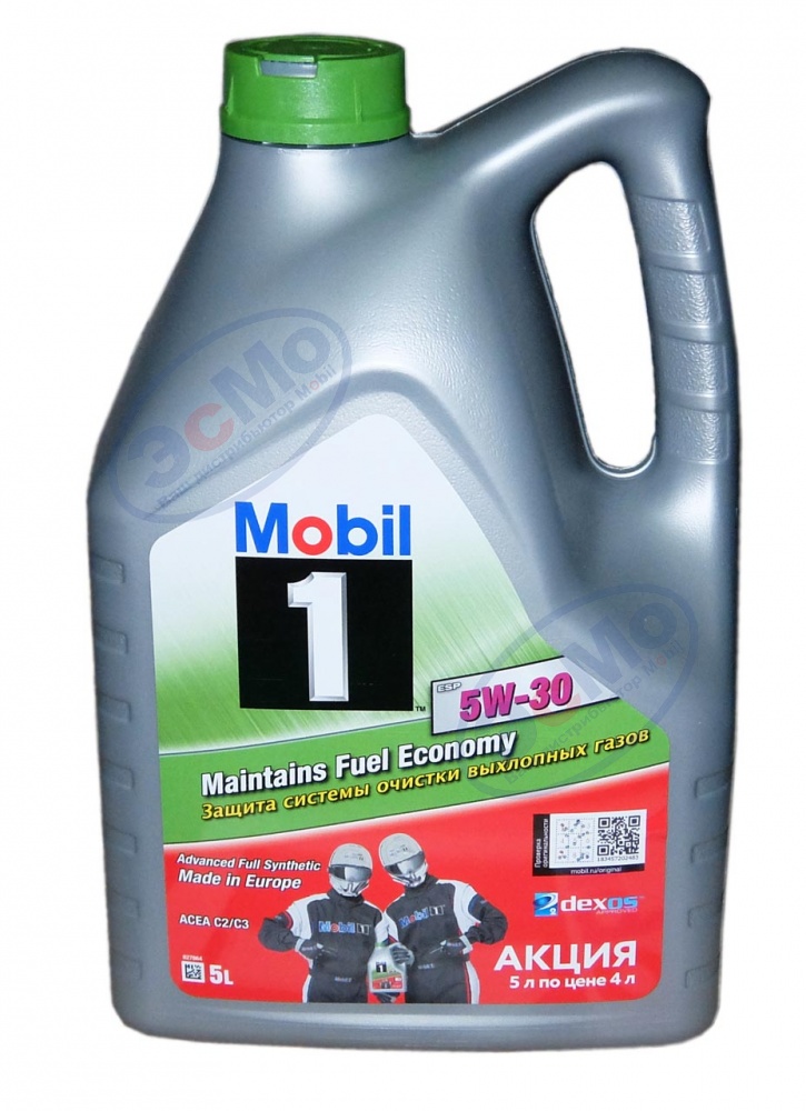 Моторное масло Mobil 1 ESP 5W30 PROMO 5 л