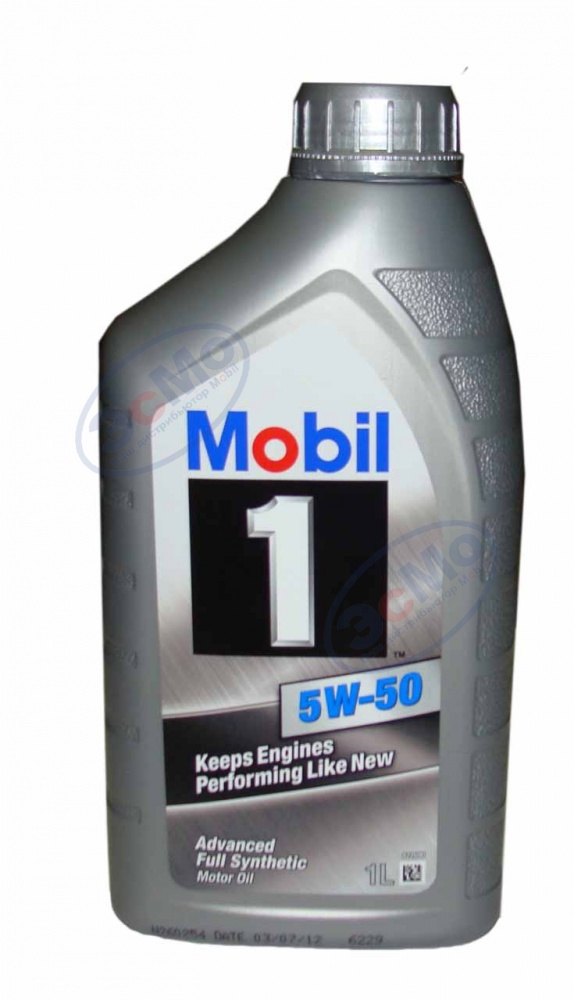 Моторное масло Mobil 1 5W50  1 л