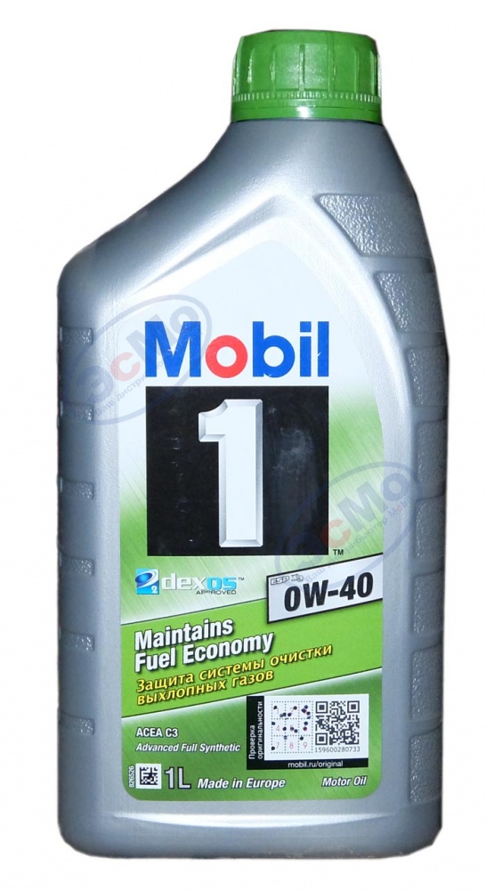 Моторное масло Mobil 1 ESP X3  0W40  1 л