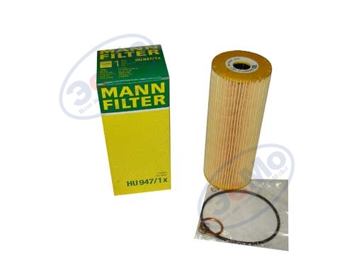 Фильтр масляный (MANN) HU 947/1 Z-2  Mercedes-Benz